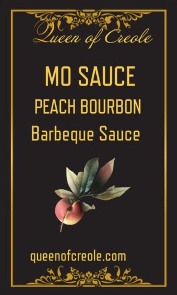 Mo’ Sauce Peach Bourbon BBQ Sauce 24oz